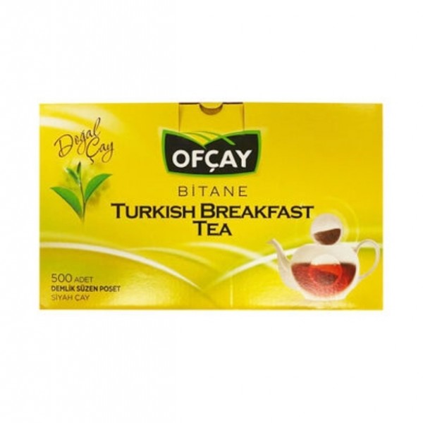 Ofçay Bitane Turkısh Breakfast Tea  Demlik Süzen Poşet  3,2 gr X 500