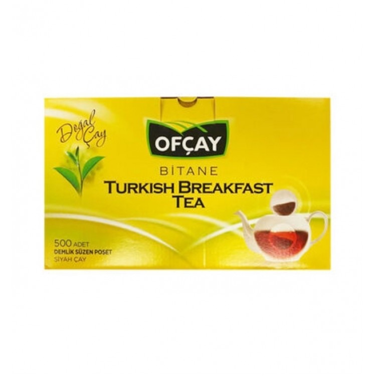 Ofçay Bitane Turkısh Breakfast Tea  Demlik Süzen Poşet  3,2 gr X 500