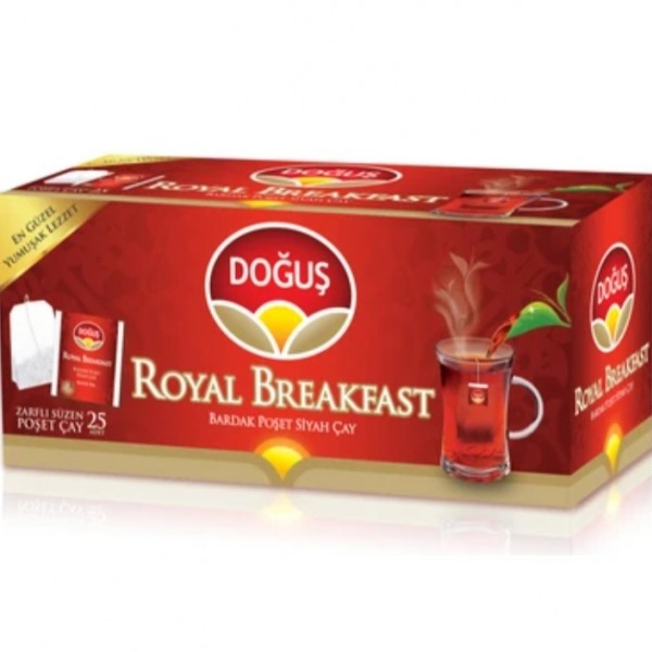 Doğuş Royal Breakfast Bardak Poşet Çay 2 gr X 25