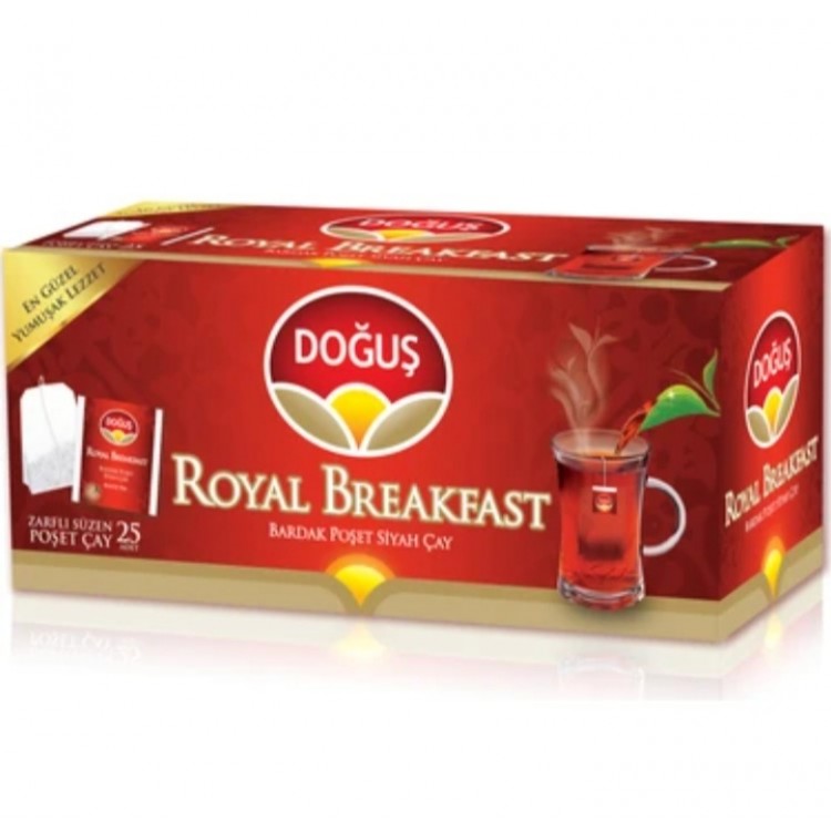 Doğuş Royal Breakfast Bardak Poşet Çay 2 gr X 25