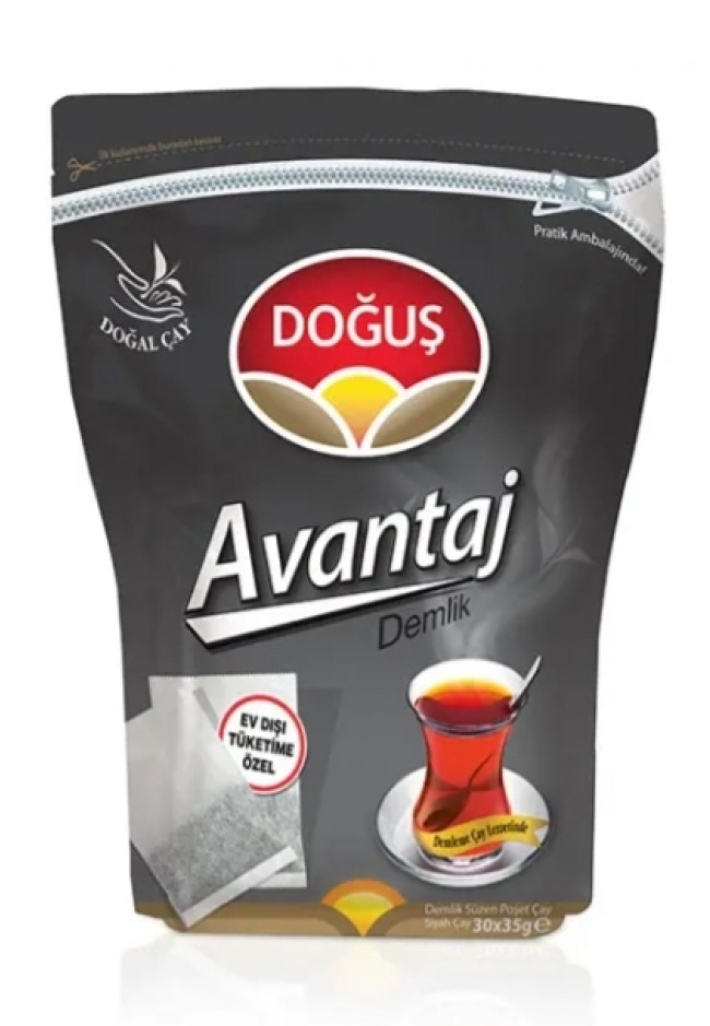 Doğuş Avantaj Demlik Süzen Poşet Çay 30 X 35 gr