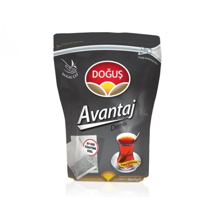 Doğuş Avantaj Demlik Süzen Poşet Çay 30 X 35 gr