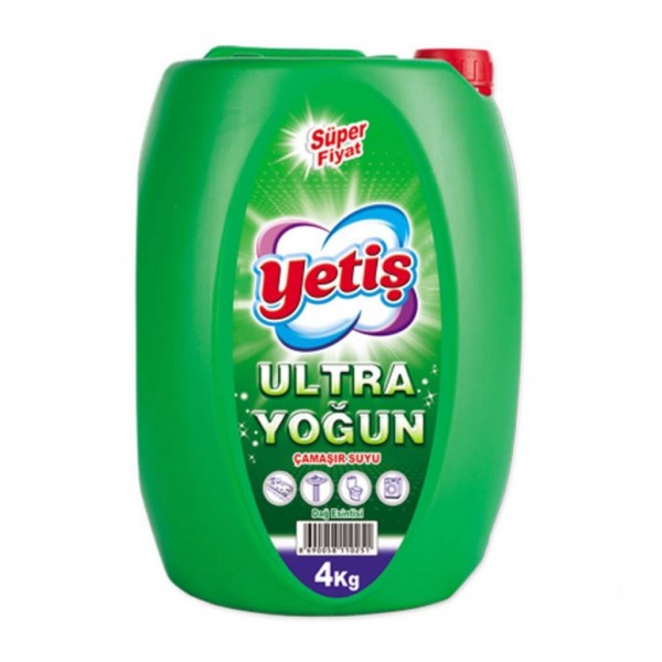 Yetiş Ultra Yoğun Çamaşır Suyu 4 Kg